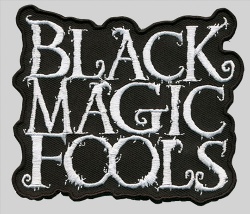 Embroidered black magic fools patch